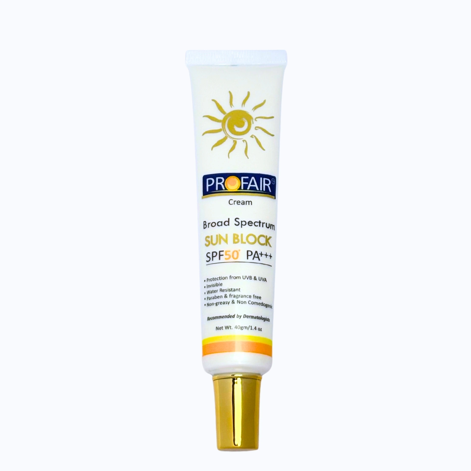 Profair cream sunscreen SPF 50
